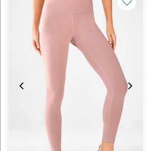 Fabletics leggings: Rosebloom Heather high-waisted